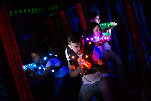 3D LaserSports - Der Ablauf