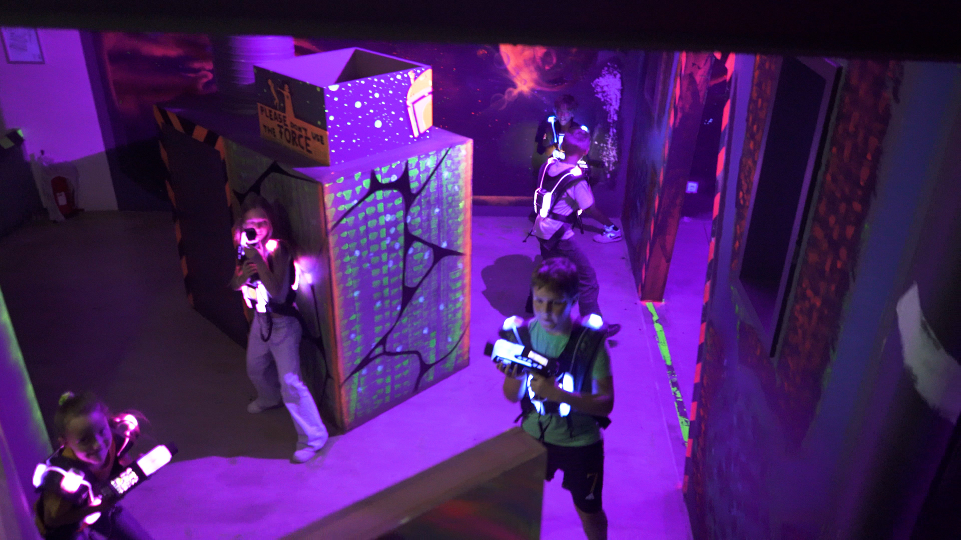 LaserTag Arena Action